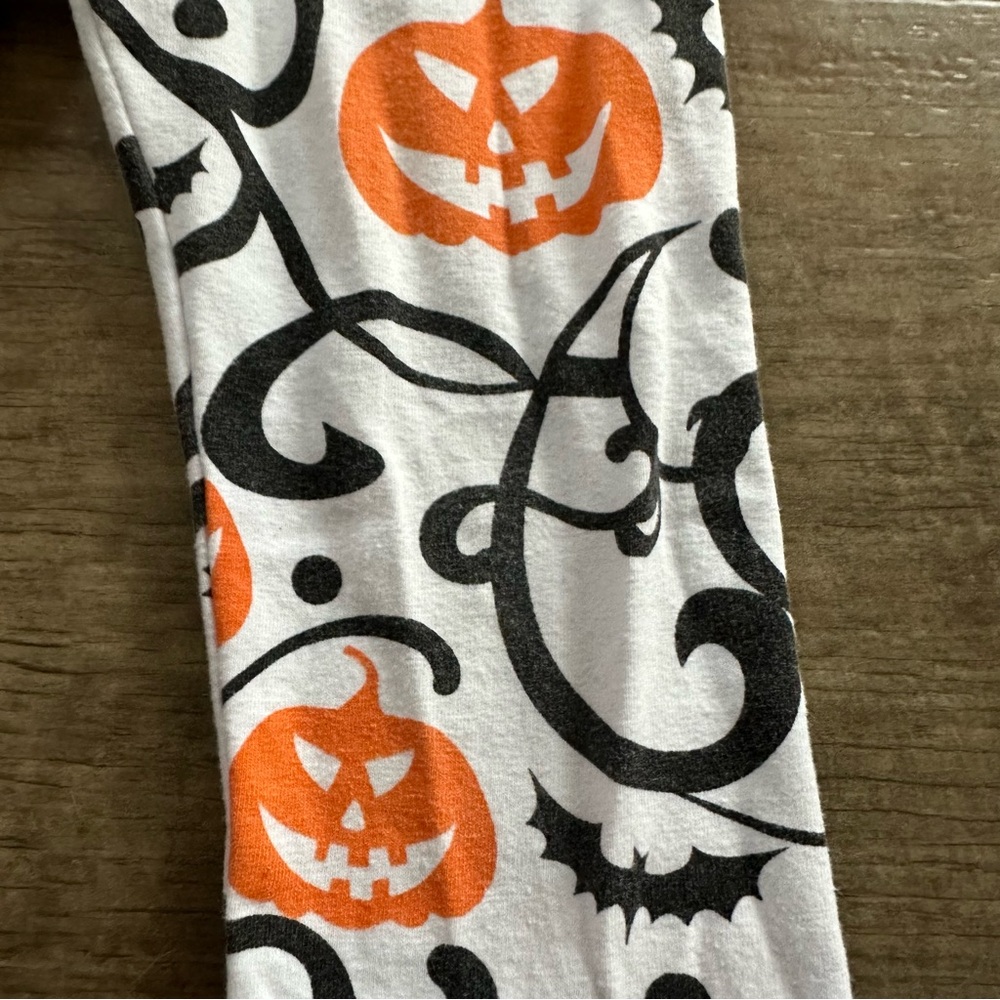 Pumpkins Jackolantern Halloween dress and leggings outfit set - Picture 8 of 9
